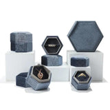 Mini Jewelry Organizer Display Travel Jewelry Case Boxes Ring Portable