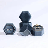 Mini Jewelry Organizer Display Travel Jewelry Case Boxes Ring Portable