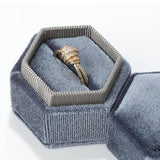 Mini Jewelry Organizer Display Travel Jewelry Case Boxes Ring Portable