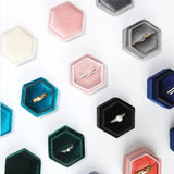 Mini Jewelry Organizer Display Travel Jewelry Case Boxes Ring Portable