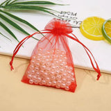 50Pcs Organza Jewelry Bags Wedding Party Gift Pouch 7x9cm