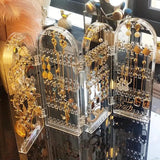 Earrings Display Rack Transparent Multi-layer Large Capacity