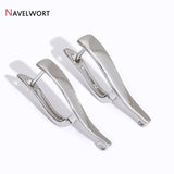 18K Plated Brass Long Earring Hooks, Fashion Ear Wire for Women, DIY Accessories