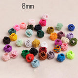 20Pcs/lot 8mm Layer Ball Space Beads Charms DIY Jewelry Making