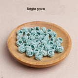20Pcs/lot 8mm Layer Ball Space Beads Charms DIY Jewelry Making