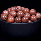 Natural Sand Stone Beads Round Loose Spacer Beads 4/6/8/10/12mm