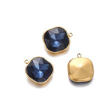 5pcs Zircon Water Drop Stone Pendant DIY Earring Necklaces