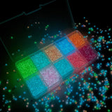 2.5mm Luminous Glass Seed Beads for Jewelry Making DIY Glow in the Dark