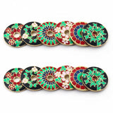 5pcs Sakura Drip Pendants Connectors for Earring DIY Jewelry