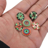 5pcs Sakura Drip Pendants Connectors for Earring DIY Jewelry
