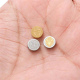 5PCS Stainless Steel Cross Spacer Beads for Bracelet Making DIY Craft 8mm