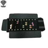 Large Travel Jewelry Roll Bag Necklace Bracelet Storage Case