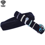 Large Travel Jewelry Roll Bag Necklace Bracelet Storage Case