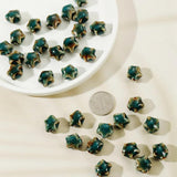 10pcs 17mm Field Snail Stars Ceramic Beads for Jewelry Making