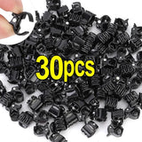 Hair Claw Clips for Women Girls Accessories 1.5cm Brown Transparent