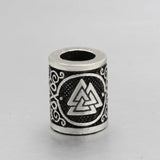 5pcs Viking Beads Hair Braid Beard Dreadlock Beads 8mm Hole Metal Bead