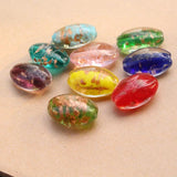 Glass Beads Jewelry Making Supplies Mix Charms Lampwork Diy Red Pink Bulk
