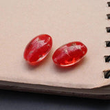 Glass Beads Jewelry Making Supplies Mix Charms Lampwork Diy Red Pink Bulk