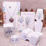 DIY 100PCS Jewelry Set Cards Necklace/Bracelet/Hair Ornaments Display Tag