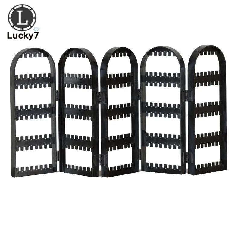 Clear Earrings Display Rack Folding Screen Jewelry Display
