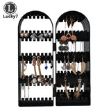 Clear Earrings Display Rack Folding Screen Jewelry Display