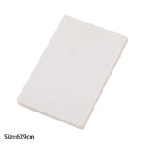 50pcs Keychain Display Cards Holder Necklace Organizer Stand Jewelry Packaging