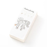 50pcs Keychain Display Cards Holder Necklace Organizer Stand Jewelry Packaging