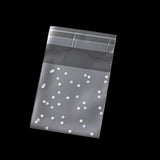 100pcs Plastic Transparent Self-Sealing Bags for Party Supplies