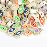 30Pcs Animals Polymer Clay Beads Fruit Flower Smile Beads for DIY Bracelet