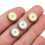 5Pcs Stainless Steel Spacer Beads for Bracelet Necklace Jewelry Making