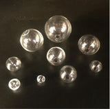 10-Piece Glass Ball Beads with Hole for Jewelry Making