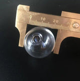 10-Piece Glass Ball Beads with Hole for Jewelry Making