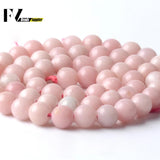Natural Pink Opal Stone Beads Round Loose Spacer Beads 6/8/10mm