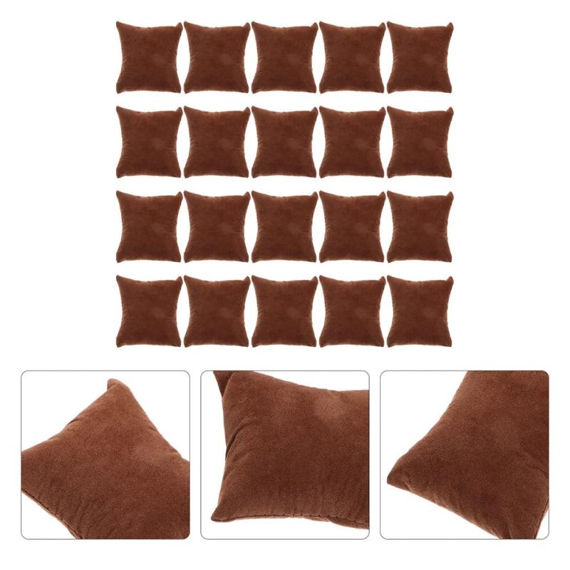 20pcs Watch Pillows Jewelry Display Cushions Bracelet Organizers