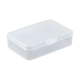 5PCS Small Semi-Transparent Plastic Jewelry Boxes