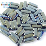 Green Hematite Spacer Beads 2x4mm 15''