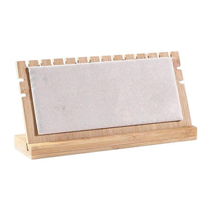 Wooden Jewelry Display Stand for Necklaces & Bracelets