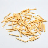 Wood Stud Ear Post Nails Earring Pad Base DIY Jewelry Findings