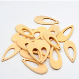 Wood Stud Ear Post Nails Earring Pad Base DIY Jewelry Findings