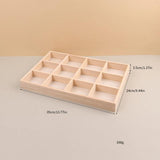 Wooden Jewelry Display Stackable Jewellery Holder Organizer Box