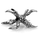 Stainless Steel Eagle Head Beads Charms for Jewelry Making 4Pcs