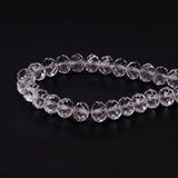 Czech Glass Rondelle Faceted Crystal Round Beads Bulk Jewelry Making Supplies
