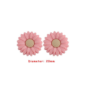 10pcs Leaf Crown Bow Cartoon Silicone Beads For Jewelry Making