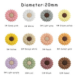 10pcs Leaf Crown Bow Cartoon Silicone Beads For Jewelry Making