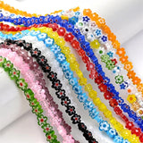4/6/8mm Evil Eye Flower Spacer Beads for DIY Jewelry Making