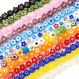 4/6/8mm Evil Eye Flower Spacer Beads for DIY Jewelry Making