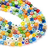 4/6/8mm Evil Eye Flower Spacer Beads for DIY Jewelry Making