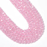 Multicolor AAA Faceted 4x3.5mm CZ Stone Beads for Jewelry DIY Crafts