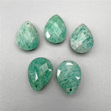 13x18mm Amazonite Beads Pendant Water Drop Shape for DIY Jewelry Making