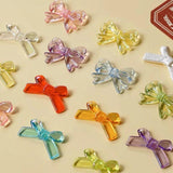 Colorful Bow Acrylic Beads DIY Jewelry Making